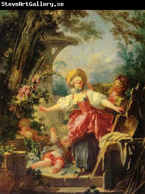 Jean Honore Fragonard Blindman's Buff